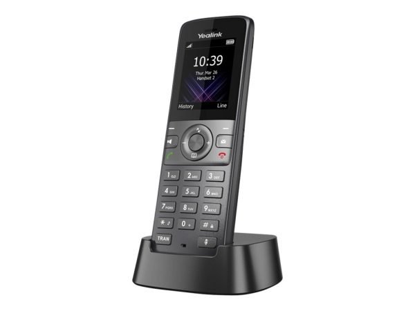 YEALINK (W73H)  DECT HANDSET WITH CHARGING BASE, 1.8