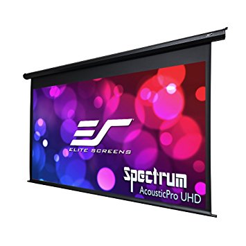 ELITE SCREENS ELECTRIC125H-AUHD - 125 16:9 Acoustically Transparent - Free Shipping