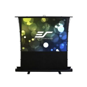 ELITE SCREENS FT100XWH - 100 16:9 Portable Tension Floor Pull Up Screen - Free Shipping