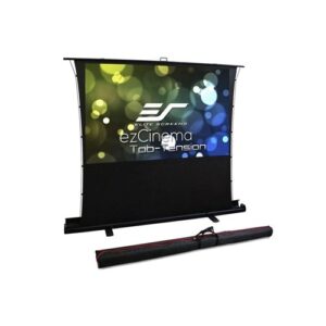 ELITE SCREENS FT70XWH - 70 16:9 Portable Tension Floor Pull Up Projecto - Free Shipping