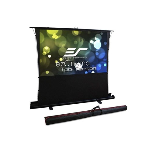ELITE SCREENS FT90XWV - 90 4:3 Portable Tension Floor Pull Up Projector - Free Shipping