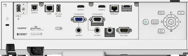 Epson EB-L630U rear pic