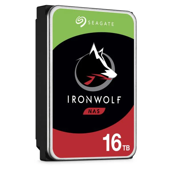 Seagate IronWolf Pro NAS 16TB ST16000NT001 3.5" Internal SATA 6Gb/s, 1.2M hours MTBF, 5-year limited warranty