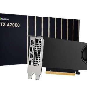 NVIDIA RTX A2000, 12GB, GDDR6 192-bit, 288GB/s, PCIe Gen4 x 16, Dual Slot, 4x Mini DisplayPort 1.4, 70W, Ampere, 3YR Warranty