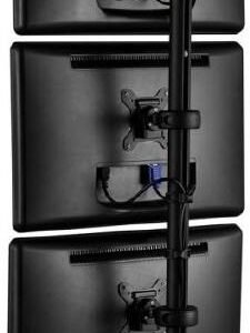 ATDEC SD-DP-1150+SD-DOx2 Donut Pole 1150mm - Triple Monitor or POS