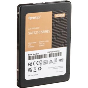 SYNOLOGY SAT5210-1920G - 2.5 SATA SSD with 1920GB Capacity - Check Compatible Models