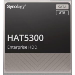 SYNOLOGY HAT5310-8T - Enterprise 3.5 SATA Hard Drive - HAT53xx, 8TB, 5-Year Warranty