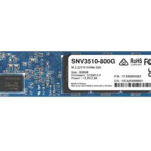 SYNOLOGY SNV3510-800G - M.2 NVMe SSD with 800GB Capacity - Check Compatible Models