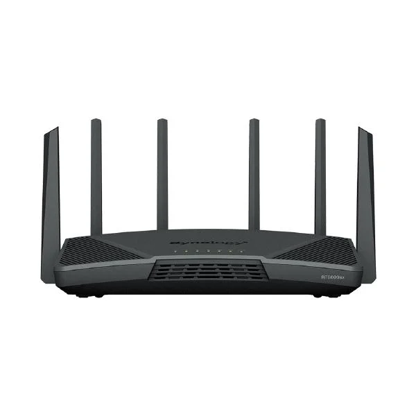 SYNOLOGY RT6600ax - Tri-Band Wi-Fi 6 Router with Quad-Core 1.8 GHz Processor and 1GB DDR3 Memory