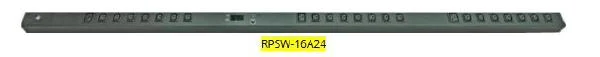 Powershield Network Switched PDU with 21 x 10A & 3 x16A IEC outputs 16A Input plug