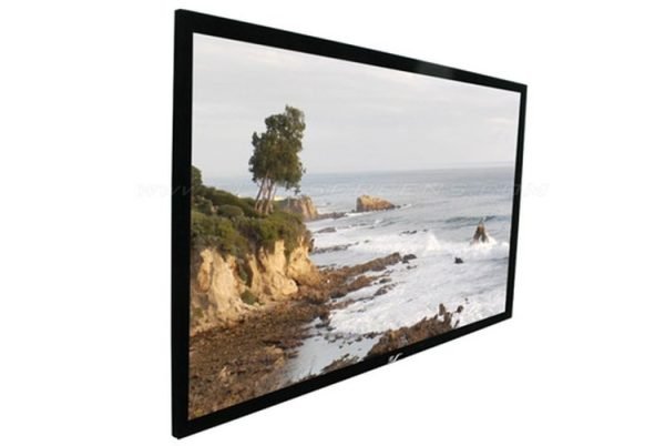ELITE SCREENS ER92WH2 - 92 Fixed Projector Screen - Free Shipping