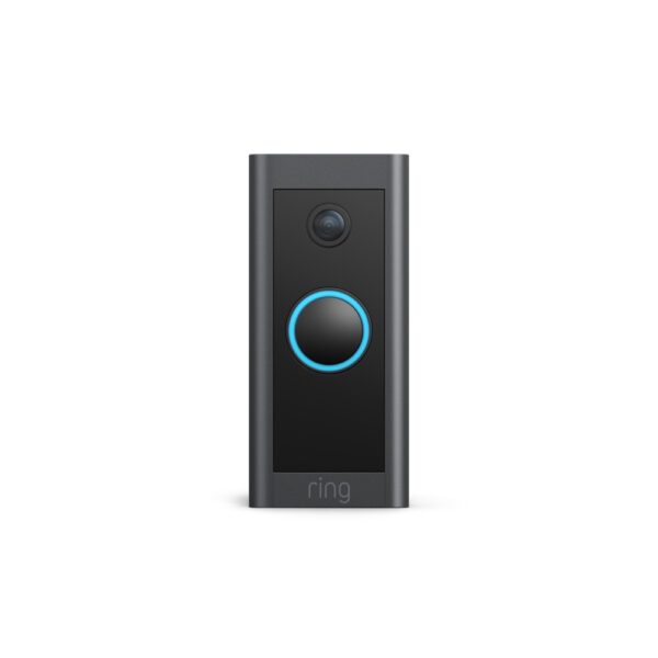 RING VIDEO DOORBELL WIRED (8V) + PLUG-IN ADAPTER (2ND GEN) [B091D9R5XX]