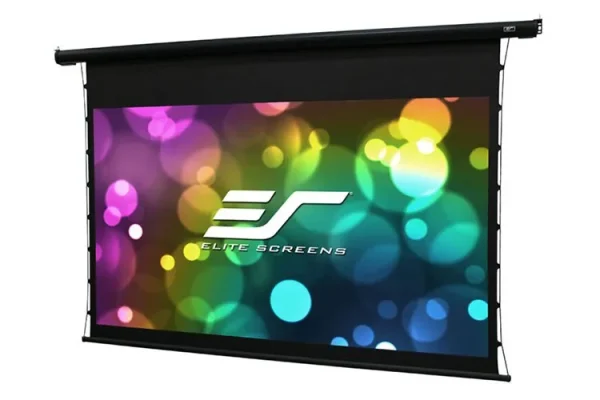 Elite Screens 125" Spectrum Tab Tension 16:9 Black Case ELECTRIC125HT