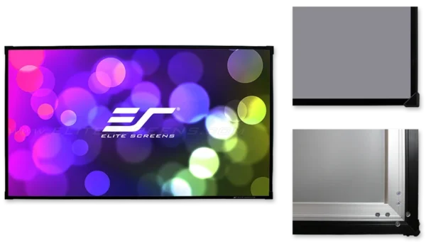 Elite Screens SB150WH2 SableFrame B2 150" 16:9 4K Fixed Screen - Free Shipping *