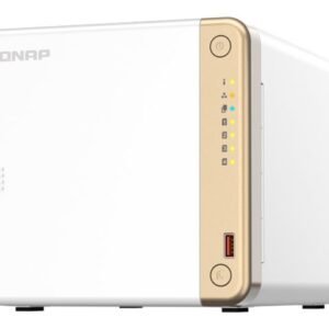 QNAP 4-BAY NAS (NO DISK) CELER ON DC 2.0GHz, 4GB, 2.5GbE(1),M.2 2280(2), TWR, 2YR WTY