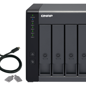 QNAP TR-004 4-BAY DAS Expansion, USB-C, No Disks