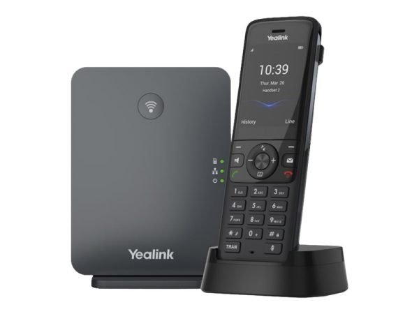 YEALINK (W78P) IP DECT PHONE SYSTEM - W78H HANDSET + W70B BASE STATION