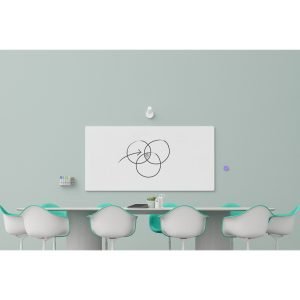 LOGITECH SCRIBE WHITEBOARD CAMERA FOR TEAMS & ZOOM ROOMS, WHITE - 2YR WTY