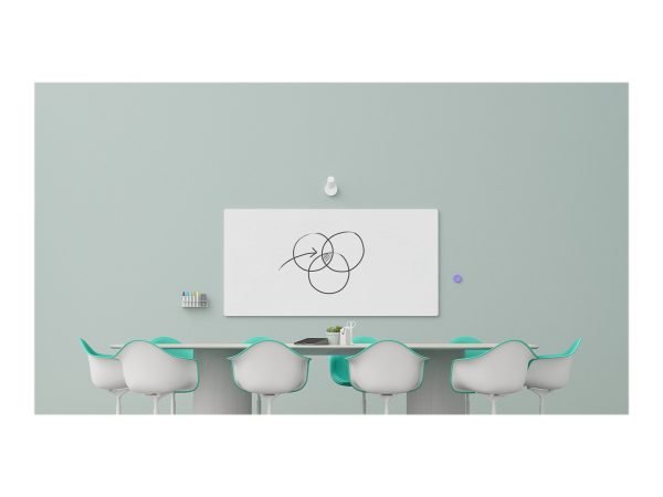 LOGITECH SCRIBE WHITEBOARD CAMERA FOR TEAMS & ZOOM ROOMS, WHITE - 2YR WTY