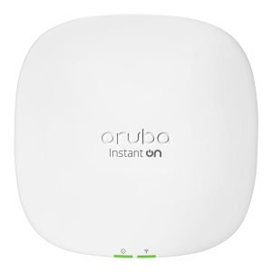 ARUBA INSTANT ON AP25 (RW) 4X4 WIFI 6 AP CEILING MOUNT AP (REQUIRES POWER ADAPTER OR POE)