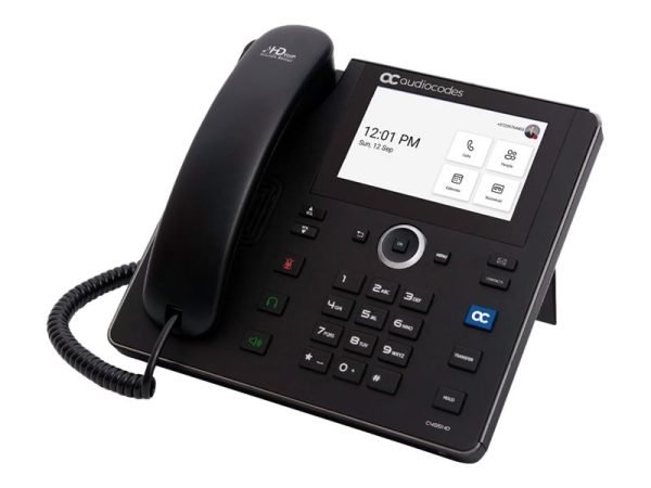 AUDIOCODES TEAMS C455HD POE IP PHONE, 5