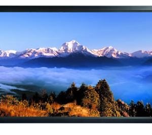 LP Morgan 100inch 16:9 Fixed Frame Projector Screen LPM68N100H - Galleria II Deluxe Novares - Free Shipping