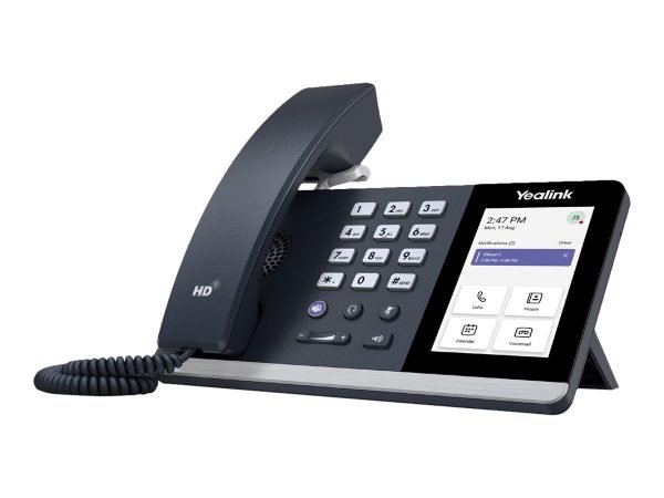 YEALINK (MP54) DESKTOP PHONE WITH HANDSET, 4