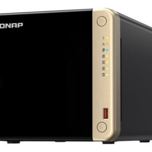 QNAP 4-BAY NAS(NO DISK) CELERO N QC 2.9GHz, 8GB, 2.5GbE(2), M.2(2), PCIe, 3YR WTY