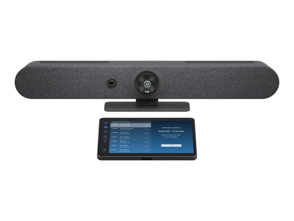 LOGITECH TAP CAT5E W/LOGITECH RALLY BAR MINI, GRAPHITE,SML/MED ROOM-COLLAB OS APPLIANCE