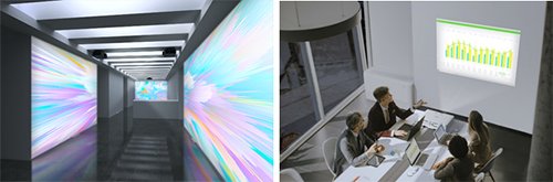 epson laser short throw application