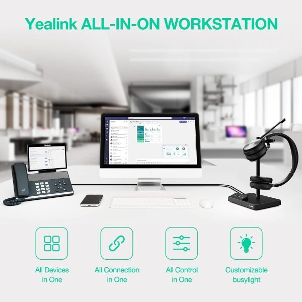 yealink wh62-uc dual headset workstation