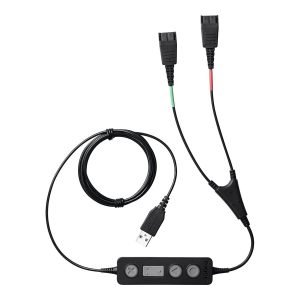 JABRA LINK 265 USB-A SUPERVISOR CORD W/ 2 QD INTERFACE