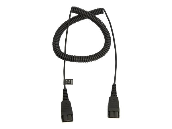 JABRA QD TO QD HEADSET EXTENSION CURLY CORD