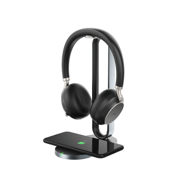 YEALINK WIRELESS (BH76) MS STEREO ANC HEADSET W/CHARGE STAN D+ BT51 USB-C DONGLE