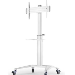 Atdec AD-TVC-70A-W Mobile TV Cart White - Supports
