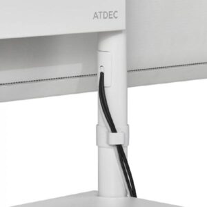 Atdec AD-TVC-70R Mobile TV Cart White w/Rotation (S