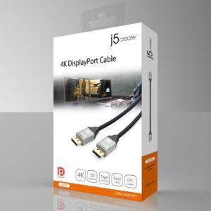 J5create JDC42 4K DisplayPort (DP) to DisplayPort (