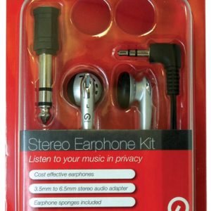 Shintaro Stereo Earphone Kit (with 3.5mm to 6.5mm a