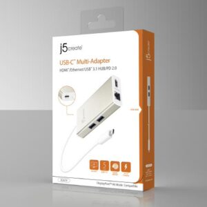 J5create JCA374 USB-C TYPE-C Multi adapter - (USB-C
