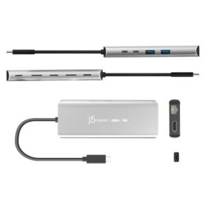 J5create JCD403 USB4 8K Multi-Port Hub Features a U