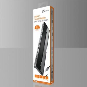 J5create JCD543P USB-C Triple Display Docking Stati