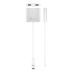 J5create JUA365 USB 3.0 to 4K & 2K Dual HDMI Mu
