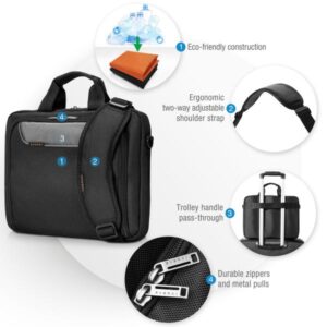 Everki Advance Eco Laptop Bag Briefcase