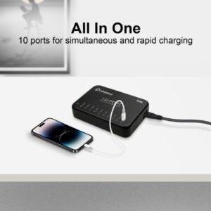 Shintaro Multi Device 200W 10-port USB-C Charger -