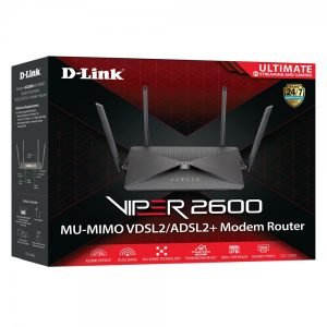 D-Link DSL-3900 VIPER 2600 Dual-Band Wi-Fi 5 VDSL2/