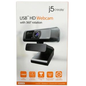 J5create JVCU100 USB Full HD Webcam (1080p/30 FPS)