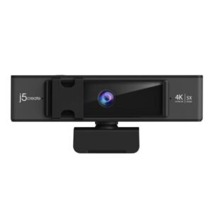 J5Create USB 4K ULTRA HD Webcam with 5x Digital Zoo