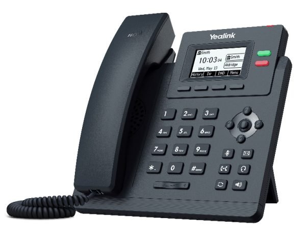 Yealink T31P 2 Line IP phone, 132x64 LCD, PoE. No Power Adapter included - Image 3