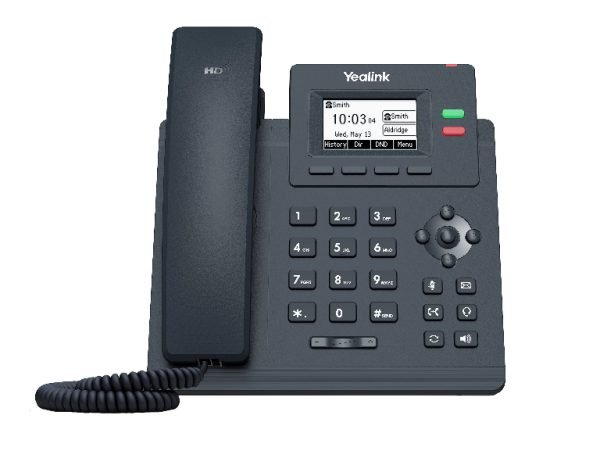 Yealink T31P 2 Line IP phone, 132x64 LCD, PoE. No Power Adapter included - Image 4