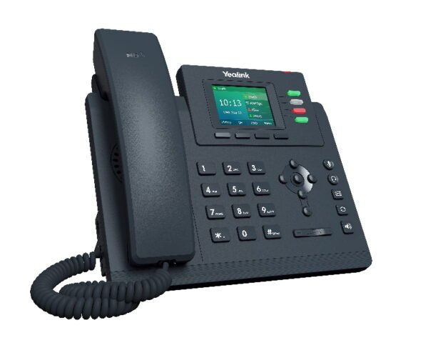 Yealink T33G 4 Line IP phone, 320x240 Colour Display, Dual Gigabit Ports, PoE, HD Voice Quality, No Power Adapter included , Black - Image 5